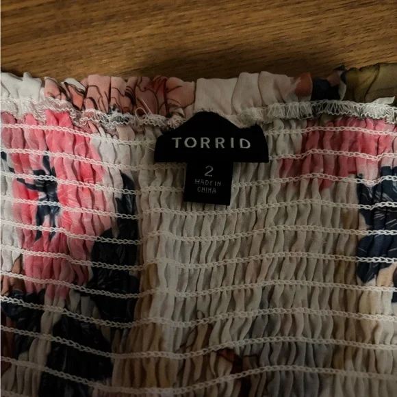 Torrid Runway Collection Ivory Crochet V-Neck Sleeveless Maxi Sundress - Picture 6 of 8